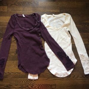 Free People long sleeve tops